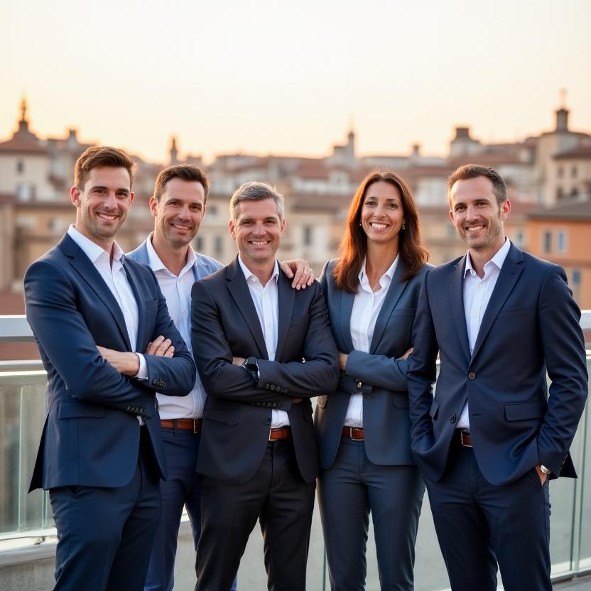 Il team di Ombra HR nel cuore di Roma
